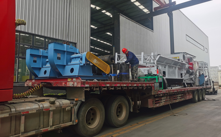 大型木屑颗粒机生产线装车发廊坊.jpg 大型木屑颗粒机生产线装车发廊坊.jpg